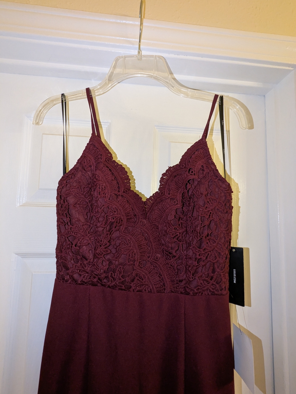 Lulu's Semiformal Dress Maroon NWT